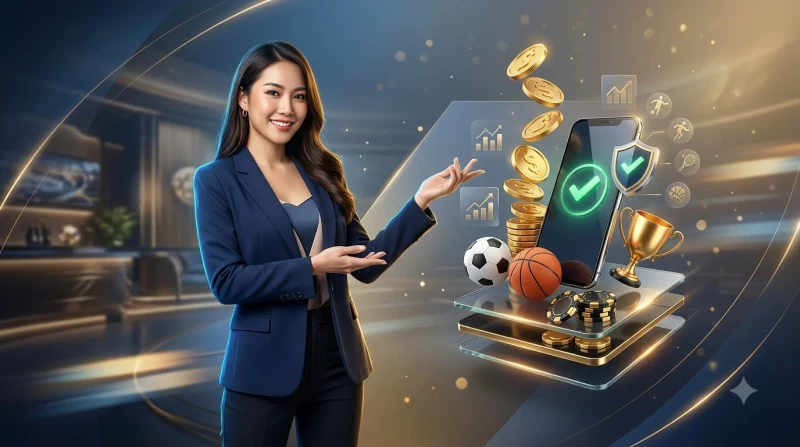 Các tiêu chí quan trọng khi chọn nền tảng cá cược thể thao uy tín: giấy phép, bảo mật, đa dạng kèo, tỷ lệ cược, hỗ trợ, thanh toán