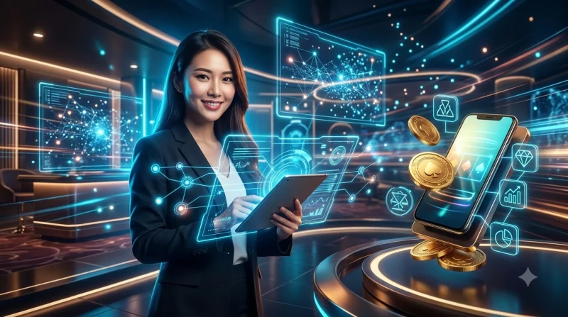 nguoi-choi-dat-cuoc-baccarat-voi-bieu-do-xu-huong-va-bieu-tuong-quan-ly-rui-ro Người chơi đặt cược baccarat với biểu đồ xu hướng và biểu tượng quản lý rủi ro